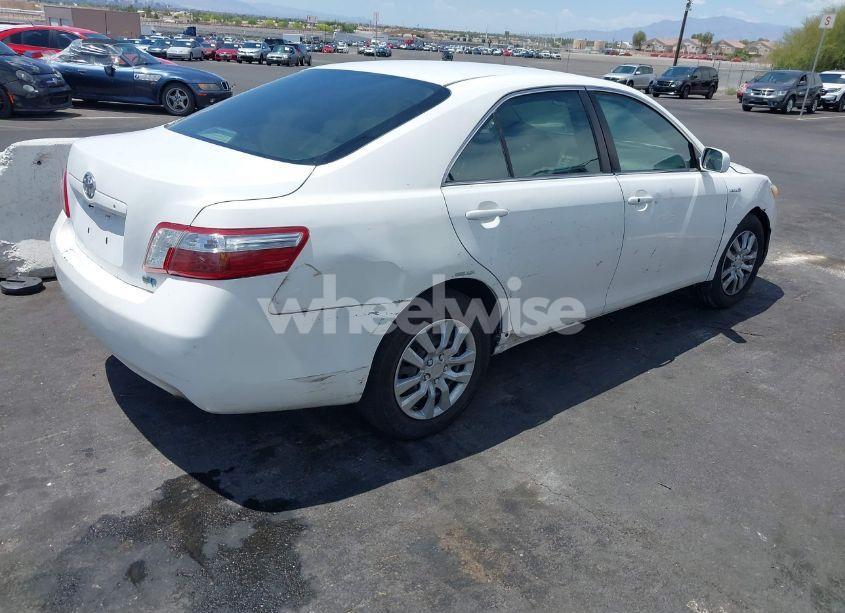 Photo 4 of 2008 Toyota Camry HYBRID (VIN 4T1BB46K28U053687)