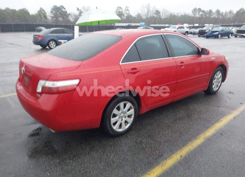 Photo 4 of 2009 Toyota Camry HYBRID (VIN 4T1BB46K39U071634)