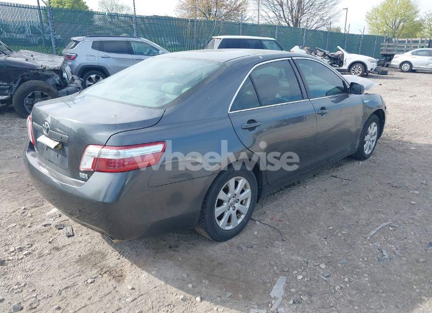 Photo 4 of 2007 Toyota Camry HYBRID (VIN 4T1BB46K87U024421)