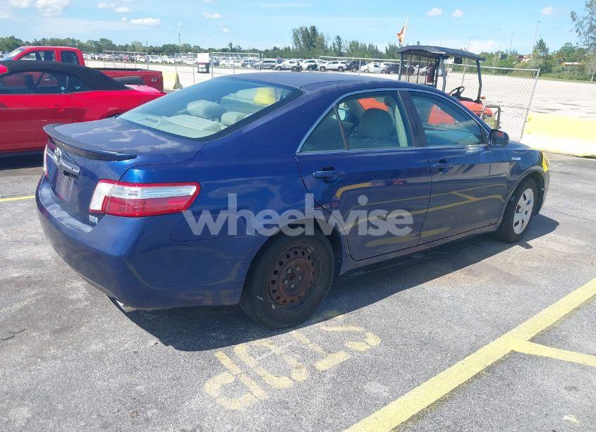 Photo 4 of 2009 Toyota Camry HYBRID (VIN 4T1BB46K99U082055)