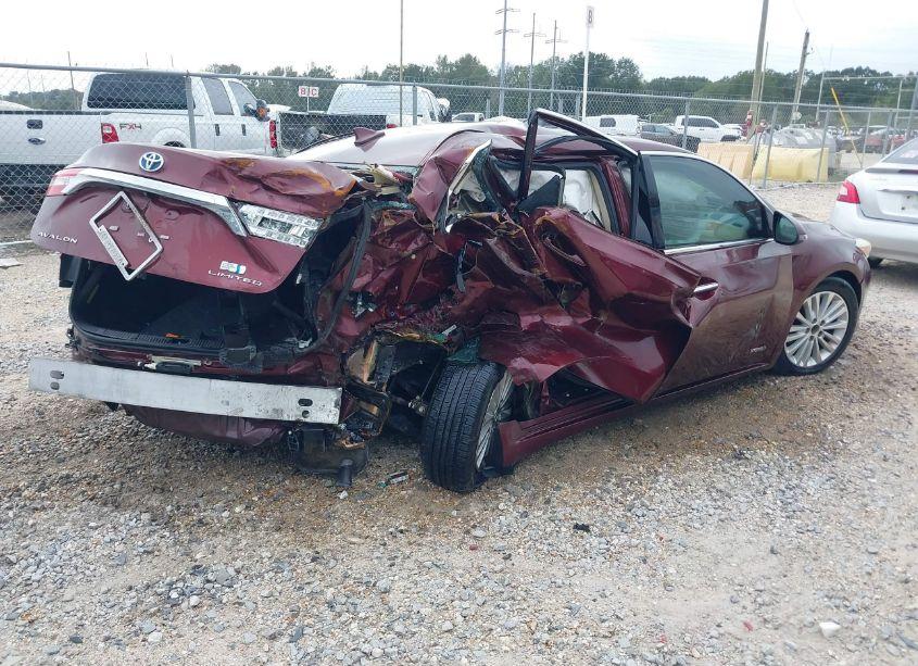 Photo 4 of 2013 Toyota Avalon HYBRID LIMITED (VIN 4T1BD1EB2DU012304)