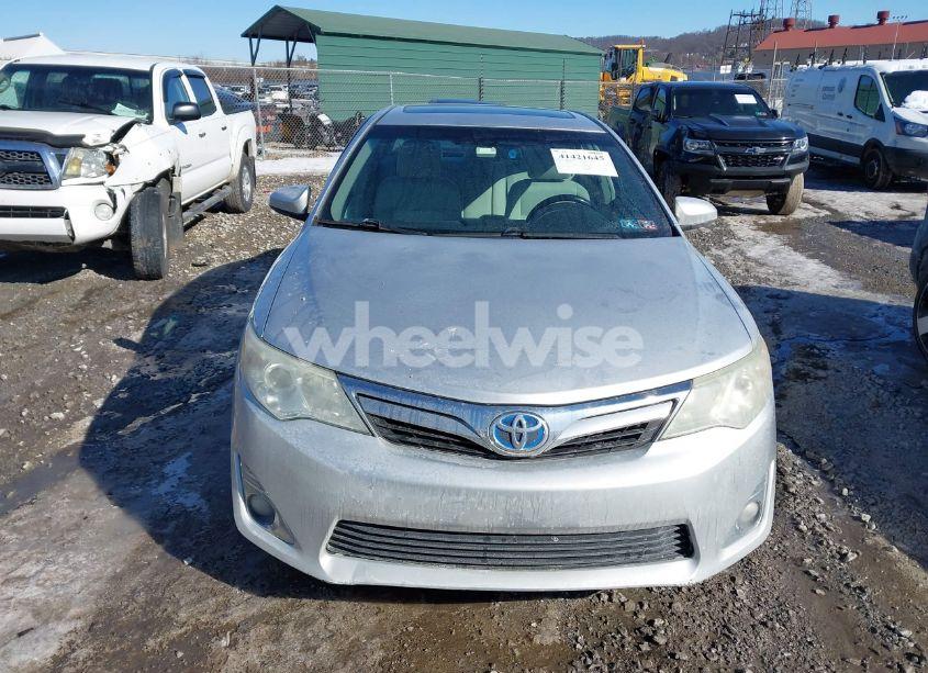 Photo 12 of 2012 Toyota Camry HYBRID XLE (VIN 4T1BD1FK0CU008765)