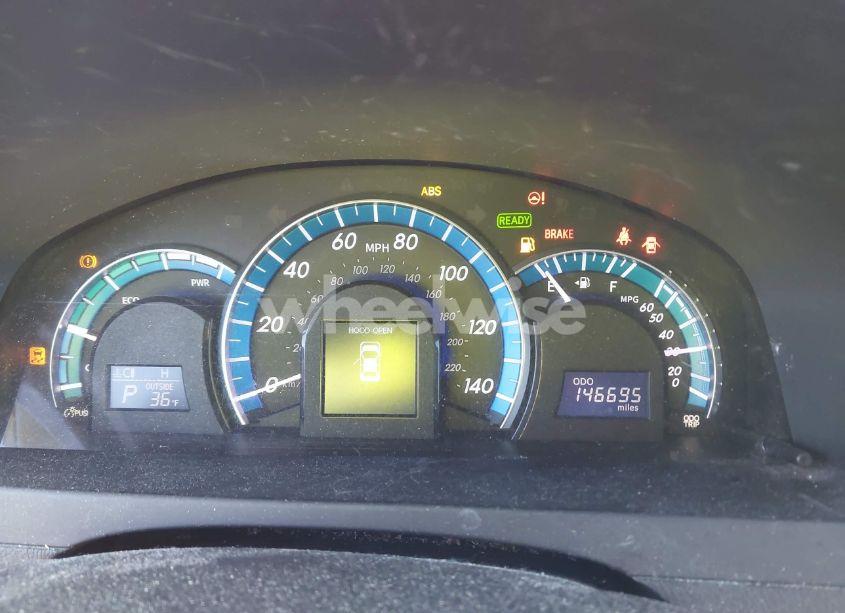 Photo 7 of 2012 Toyota Camry HYBRID XLE (VIN 4T1BD1FK0CU008765)