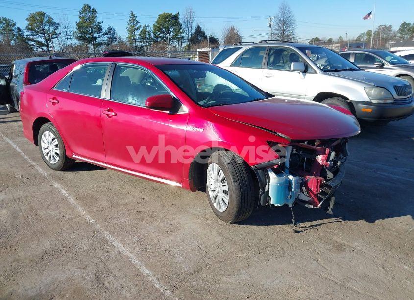 2012 Toyota Camry HYBRID LE (VIN 4T1BD1FK0CU009026) main photo