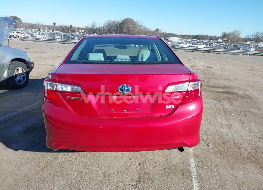 Photo 15 of 2012 Toyota Camry HYBRID LE (VIN 4T1BD1FK0CU009026)
