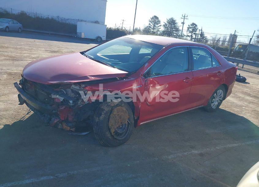 Photo 2 of 2012 Toyota Camry HYBRID LE (VIN 4T1BD1FK0CU009026)