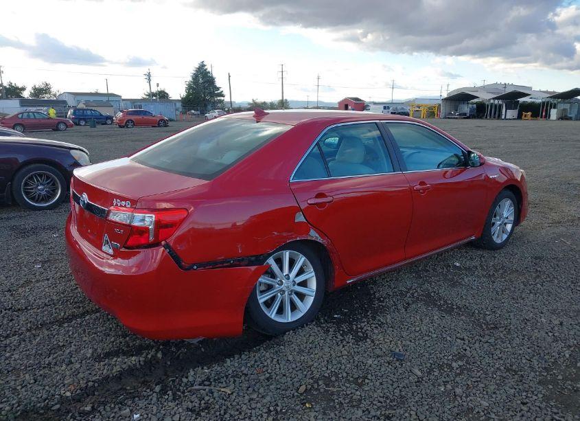 Photo 4 of 2012 Toyota Camry HYBRID XLE (VIN 4T1BD1FK0CU015263)