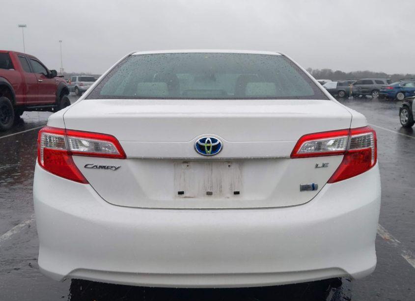 Photo 16 of 2012 Toyota Camry HYBRID LE (VIN 4T1BD1FK0CU017031)
