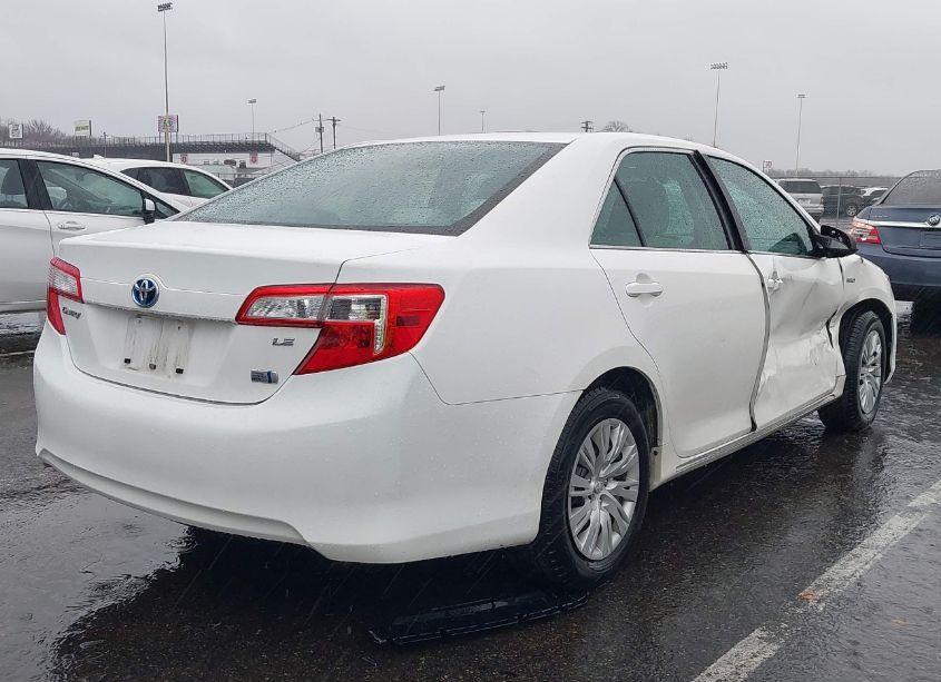 Photo 4 of 2012 Toyota Camry HYBRID LE (VIN 4T1BD1FK0CU017031)