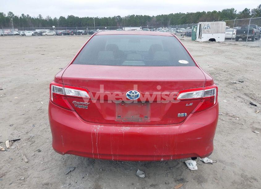 Photo 16 of 2012 Toyota Camry HYBRID LE (VIN 4T1BD1FK0CU022472)