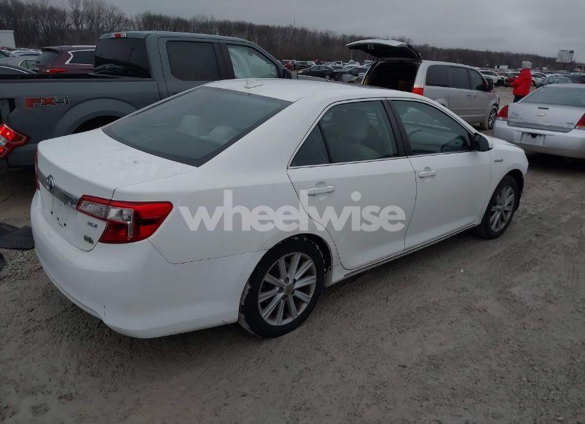 Photo 4 of 2012 Toyota Camry HYBRID XLE (VIN 4T1BD1FK0CU038820)