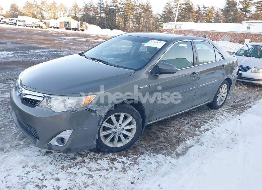 Photo 2 of 2012 Toyota Camry HYBRID XLE (VIN 4T1BD1FK0CU048473)