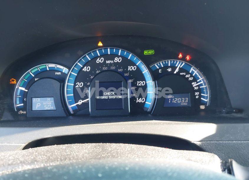 Photo 7 of 2012 Toyota Camry HYBRID XLE (VIN 4T1BD1FK0CU058761)