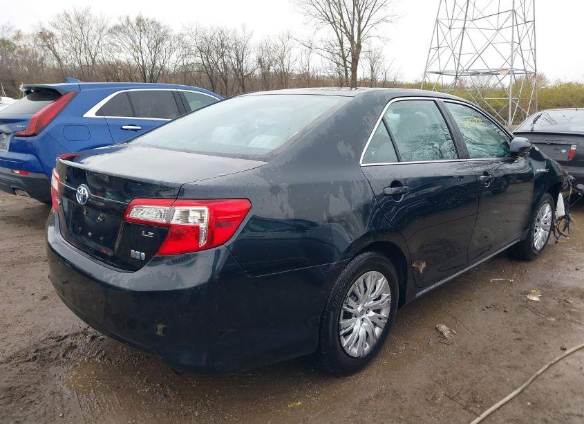 Photo 4 of 2014 Toyota Camry HYBRID LE (VIN 4T1BD1FK0EU135695)