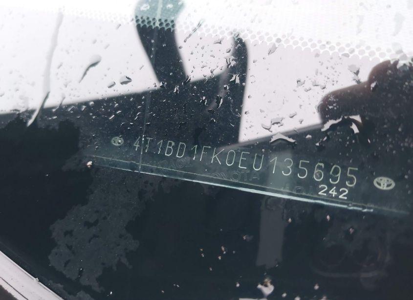 Photo 9 of 2014 Toyota Camry HYBRID LE (VIN 4T1BD1FK0EU135695)