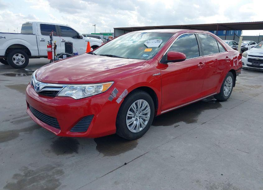 Photo 2 of 2014 Toyota Camry HYBRID LE (VIN 4T1BD1FK0EU138144)