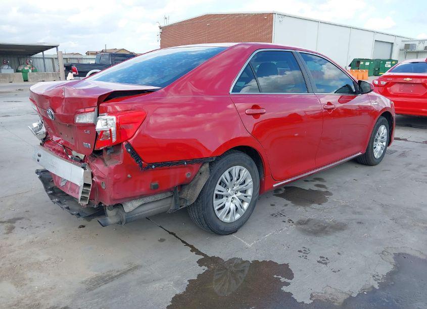 Photo 4 of 2014 Toyota Camry HYBRID LE (VIN 4T1BD1FK0EU138144)