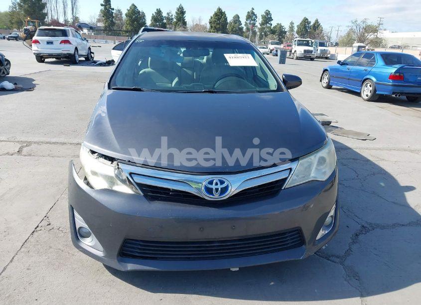 Photo 12 of 2012 Toyota Camry HYBRID XLE (VIN 4T1BD1FK1CU036493)