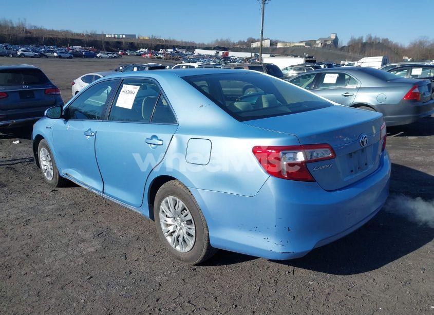 Photo 3 of 2012 Toyota Camry HYBRID LE (VIN 4T1BD1FK1CU045159)
