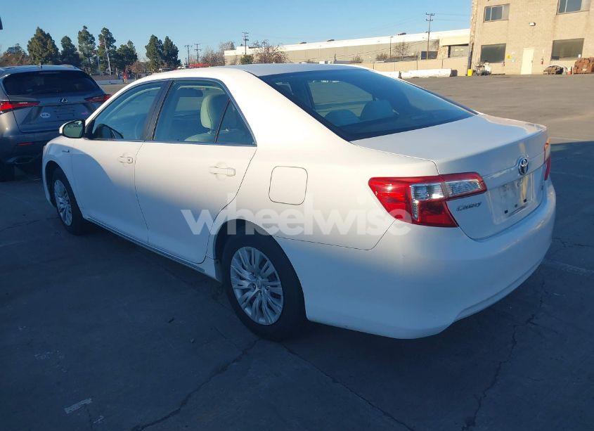 Photo 3 of 2013 Toyota Camry HYBRID LE (VIN 4T1BD1FK1DU071164)