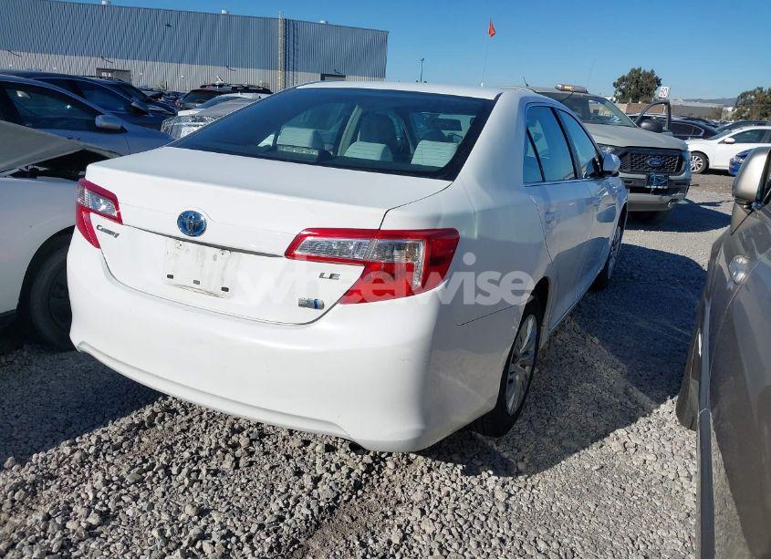 Photo 4 of 2013 Toyota Camry HYBRID LE (VIN 4T1BD1FK1DU071164)