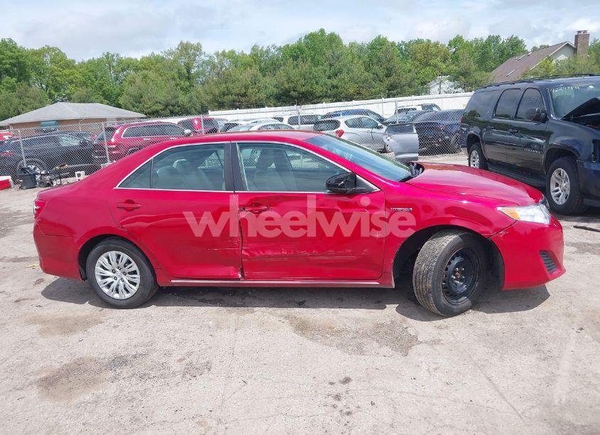 Photo 13 of 2014 Toyota Camry HYBRID LE/SE LIMITED EDITION/XLE (VIN 4T1BD1FK1EU118887)