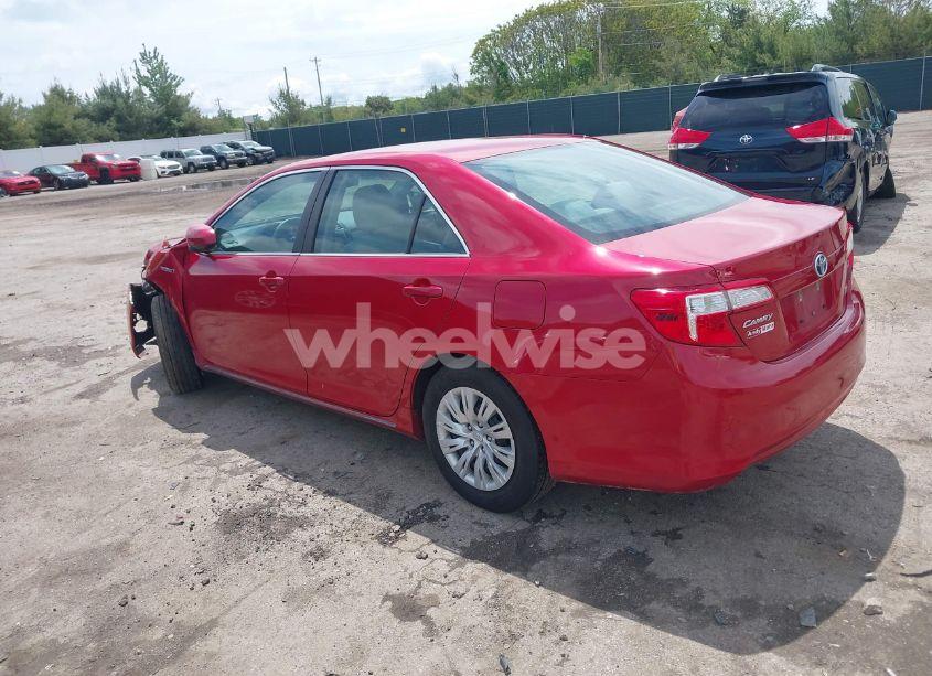 Photo 3 of 2014 Toyota Camry HYBRID LE/SE LIMITED EDITION/XLE (VIN 4T1BD1FK1EU118887)