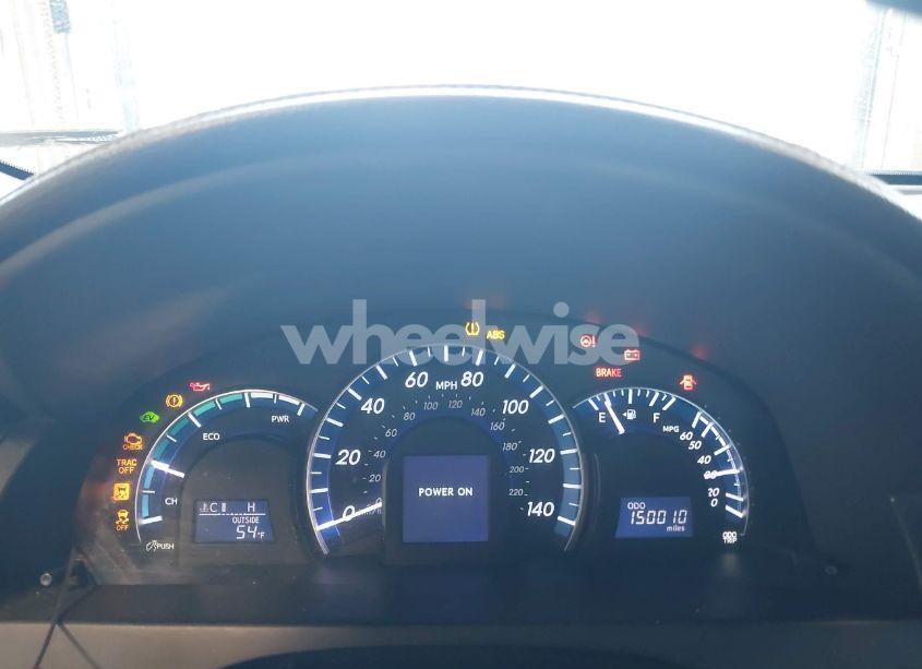 Photo 7 of 2012 Toyota Camry HYBRID XLE (VIN 4T1BD1FK2CU005639)