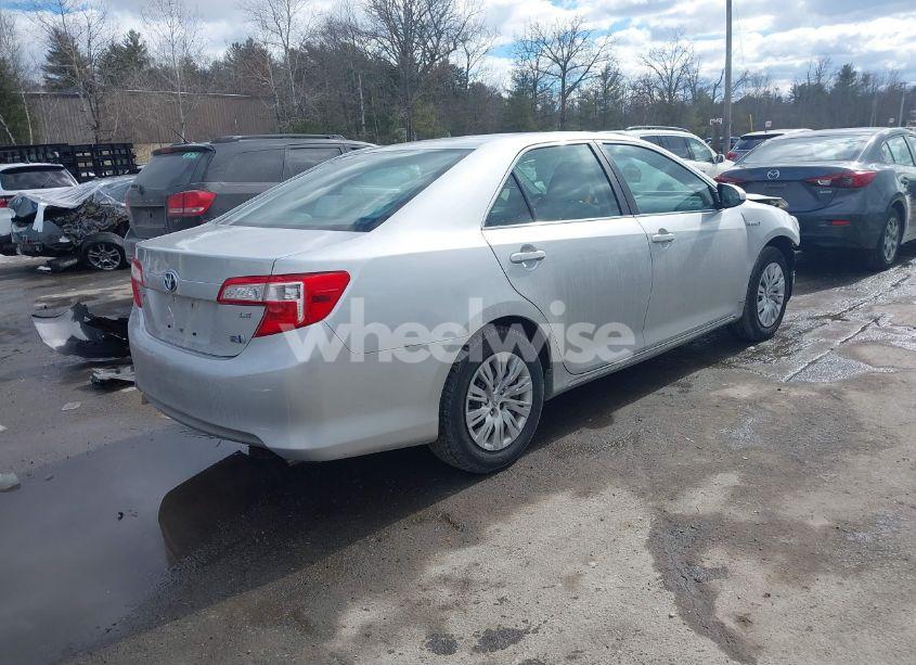 Photo 4 of 2012 Toyota Camry HYBRID LE (VIN 4T1BD1FK2CU015202)