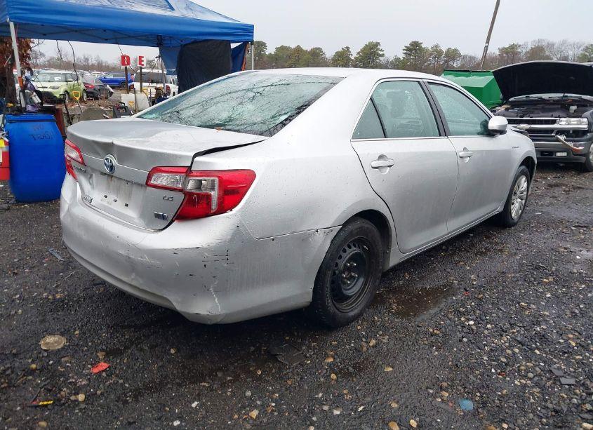 Photo 4 of 2012 Toyota Camry HYBRID LE (VIN 4T1BD1FK2CU042755)