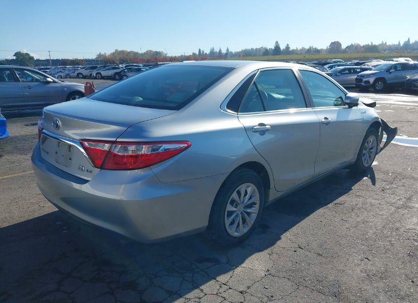 Photo 4 of 2016 Toyota Camry HYBRID LE (VIN 4T1BD1FK2GU184299)