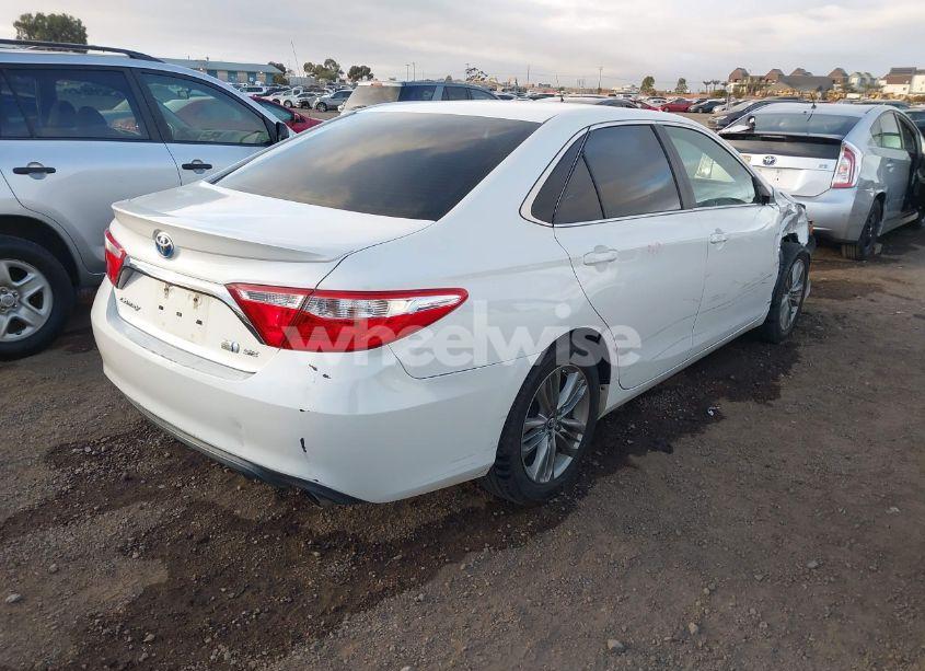 Photo 4 of 2017 Toyota Camry HYBRID SE (VIN 4T1BD1FK2HU213527)