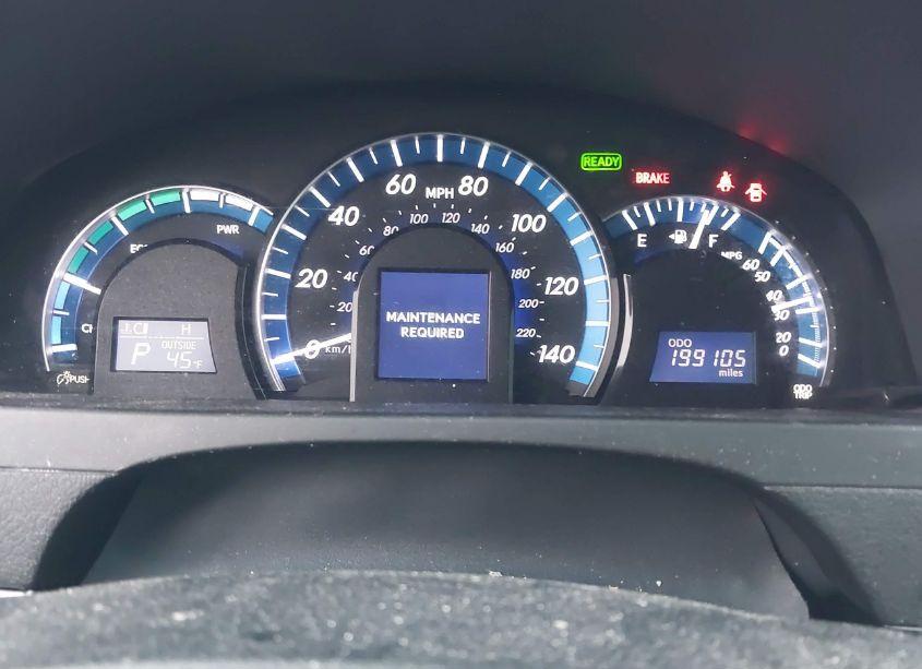 Photo 7 of 2012 Toyota Camry HYBRID XLE (VIN 4T1BD1FK3CU025186)