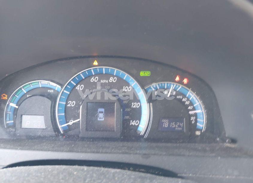 Photo 7 of 2012 Toyota Camry HYBRID XLE (VIN 4T1BD1FK3CU055062)