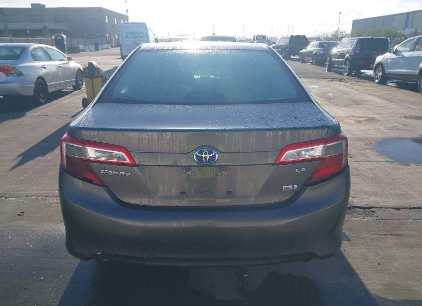 Photo 16 of 2013 Toyota Camry HYBRID LE (VIN 4T1BD1FK3DU079752)