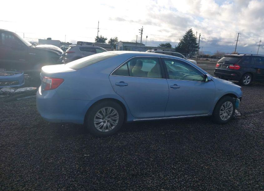 Photo 14 of 2013 Toyota Camry HYBRID LE (VIN 4T1BD1FK3DU086863)