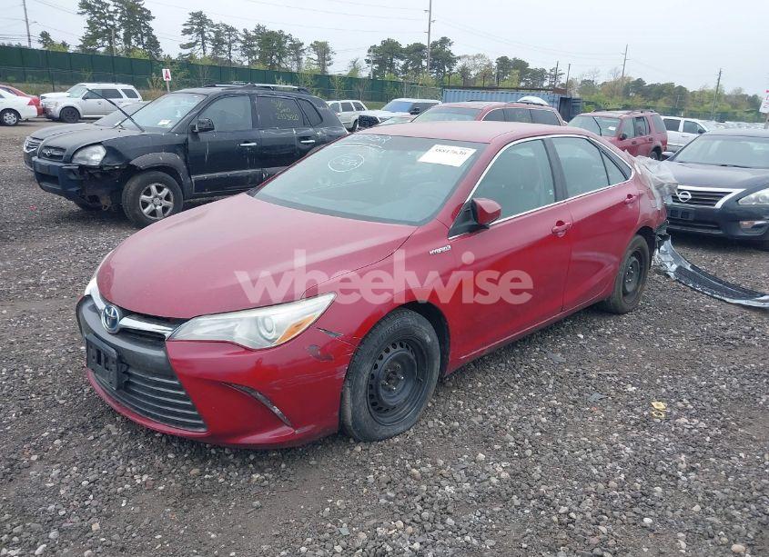 Photo 2 of 2015 Toyota Camry HYBRID LE (VIN 4T1BD1FK3FU165145)