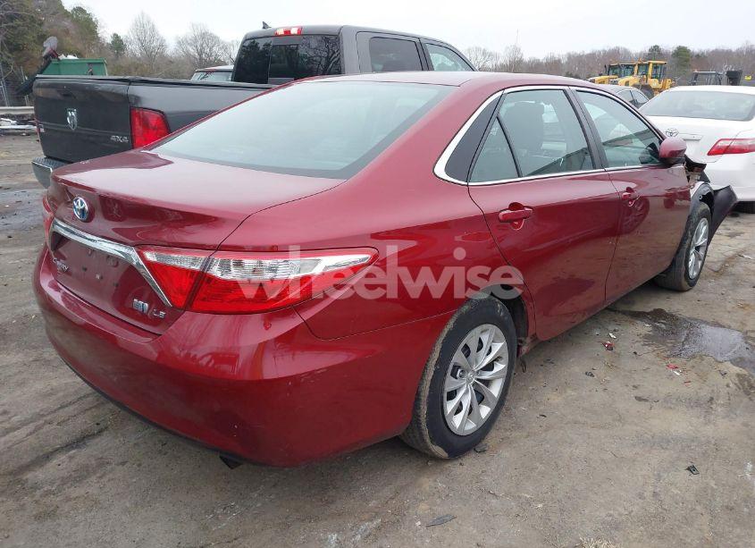 Photo 4 of 2015 Toyota Camry HYBRID LE (VIN 4T1BD1FK3FU170927)