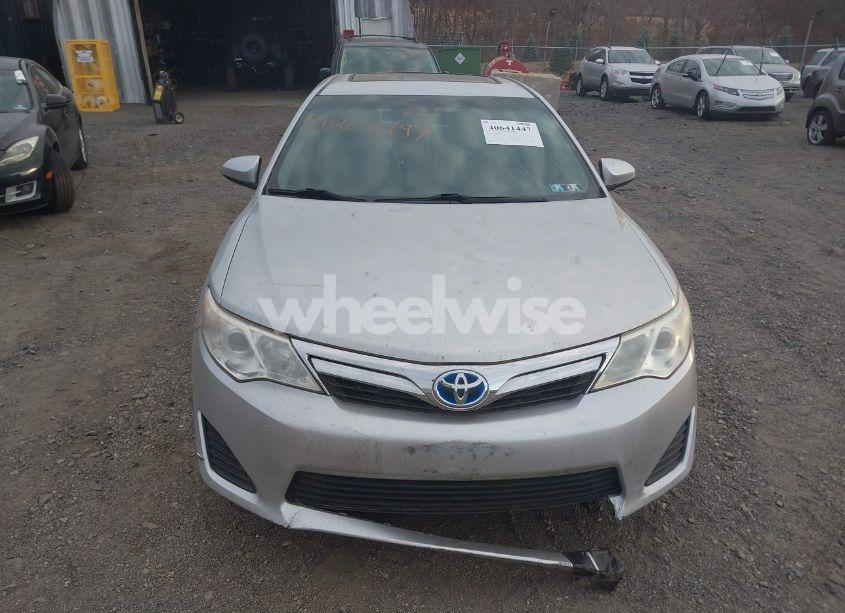 Photo 12 of 2012 Toyota Camry HYBRID LE (VIN 4T1BD1FK4CU016397)