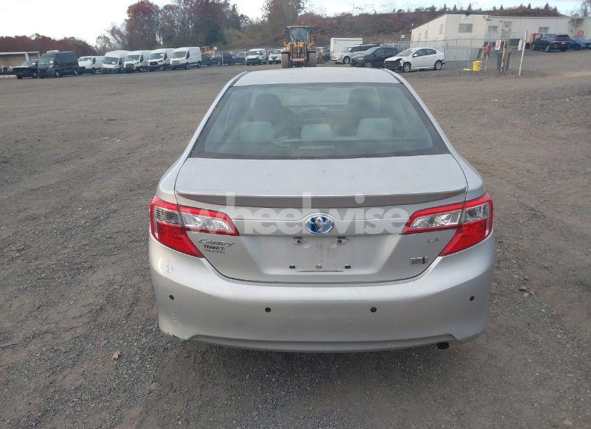 Photo 16 of 2012 Toyota Camry HYBRID LE (VIN 4T1BD1FK4CU016397)