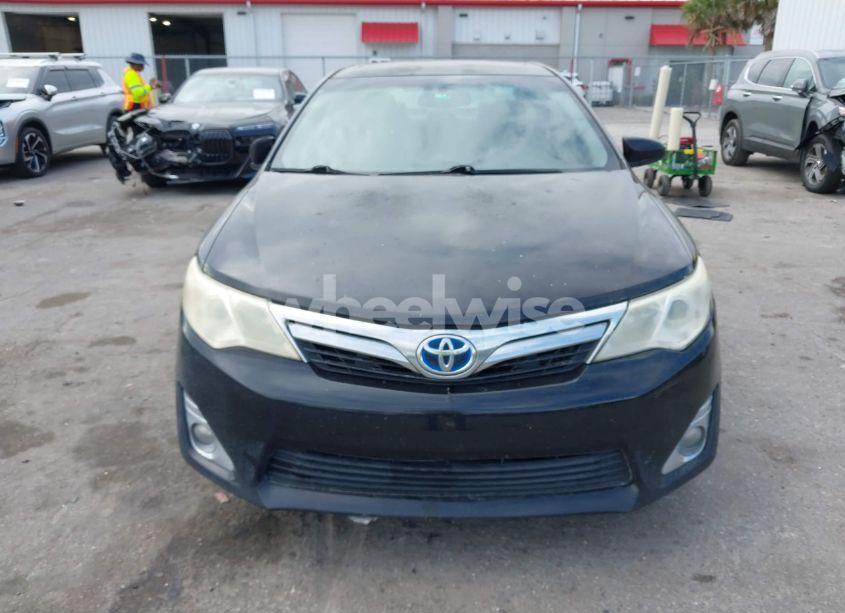 Photo 6 of 2012 Toyota Camry HYBRID XLE (VIN 4T1BD1FK4CU018876)