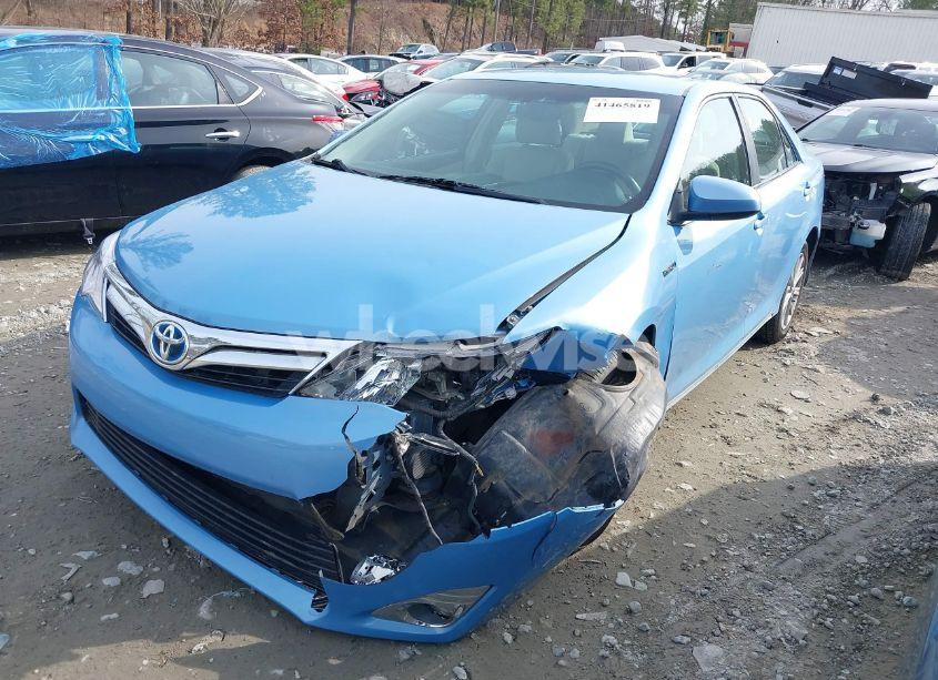 Photo 2 of 2012 Toyota Camry HYBRID XLE (VIN 4T1BD1FK4CU056978)
