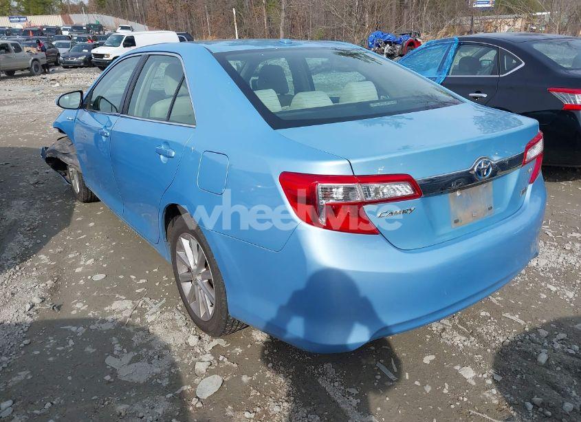 Photo 3 of 2012 Toyota Camry HYBRID XLE (VIN 4T1BD1FK4CU056978)
