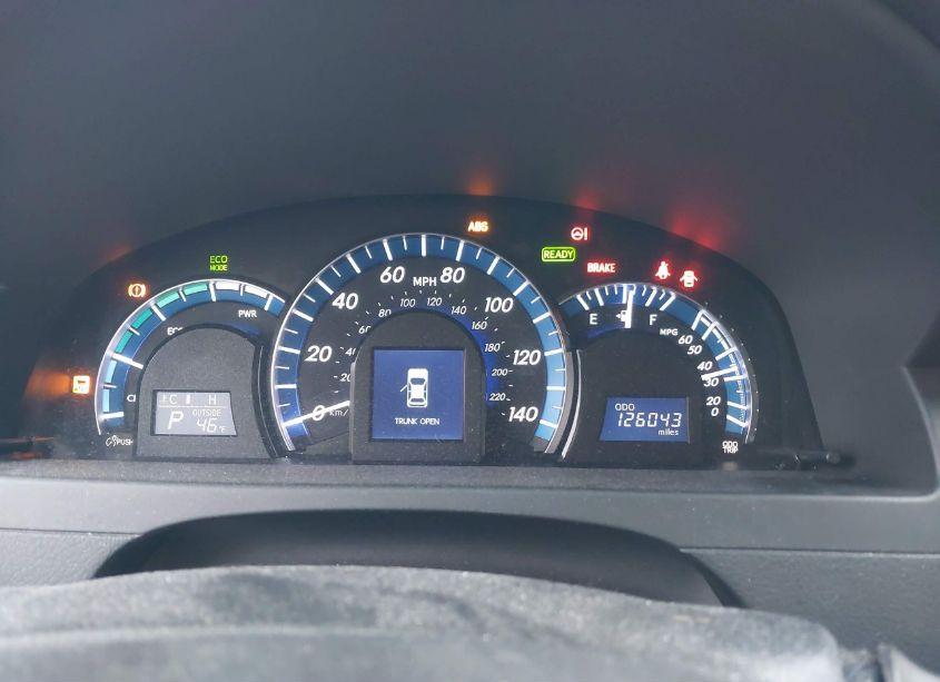 Photo 7 of 2012 Toyota Camry HYBRID XLE (VIN 4T1BD1FK4CU061484)