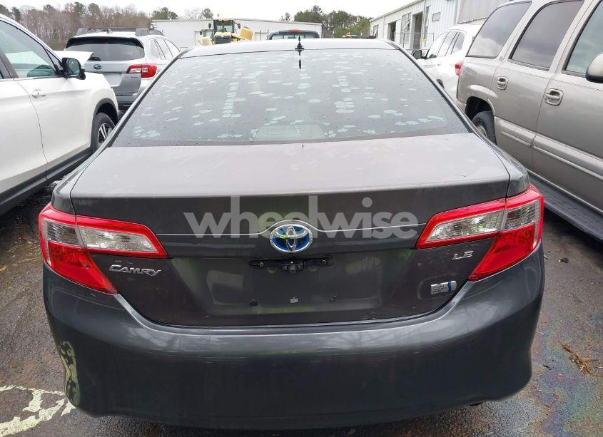 Photo 17 of 2013 Toyota Camry HYBRID LE (VIN 4T1BD1FK4DU085592)
