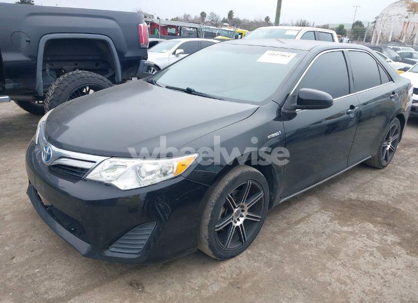 Photo 2 of 2012 Toyota Camry HYBRID LE (VIN 4T1BD1FK5CU021639)