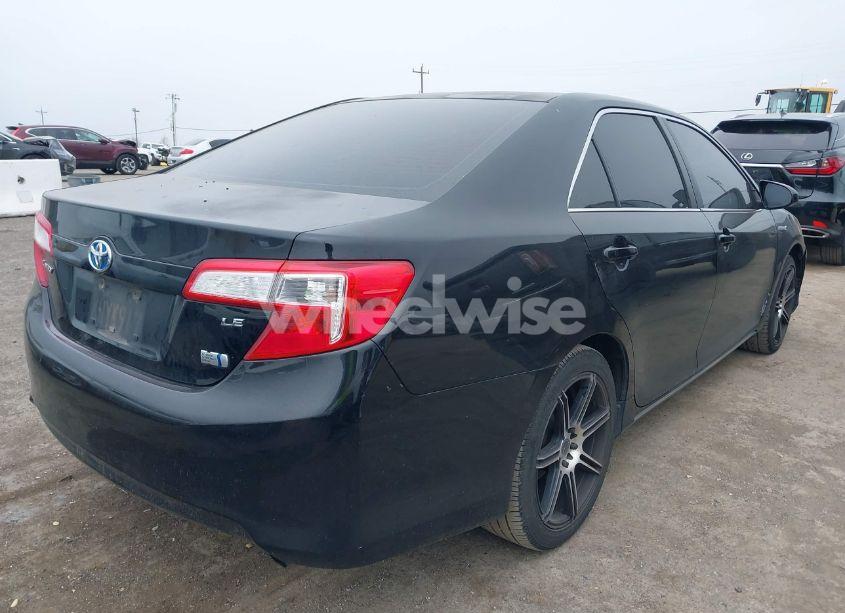 Photo 4 of 2012 Toyota Camry HYBRID LE (VIN 4T1BD1FK5CU021639)