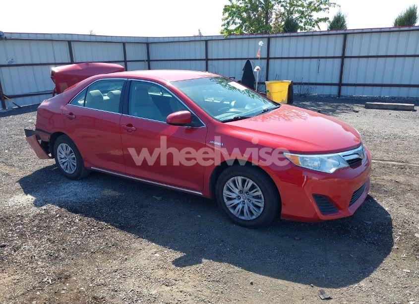 2012 Toyota Camry HYBRID LE (VIN 4T1BD1FK5CU033161) main photo