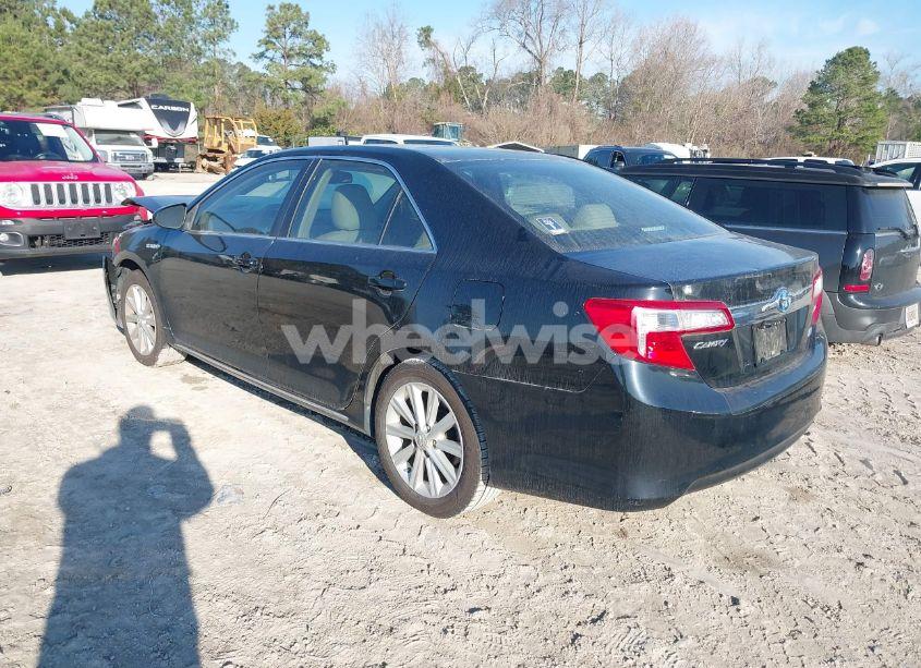 Photo 3 of 2012 Toyota Camry HYBRID XLE (VIN 4T1BD1FK5CU038294)