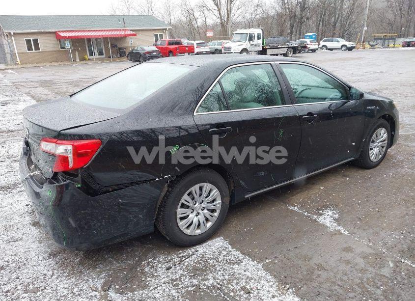 Photo 4 of 2012 Toyota Camry HYBRID LE (VIN 4T1BD1FK5CU047206)